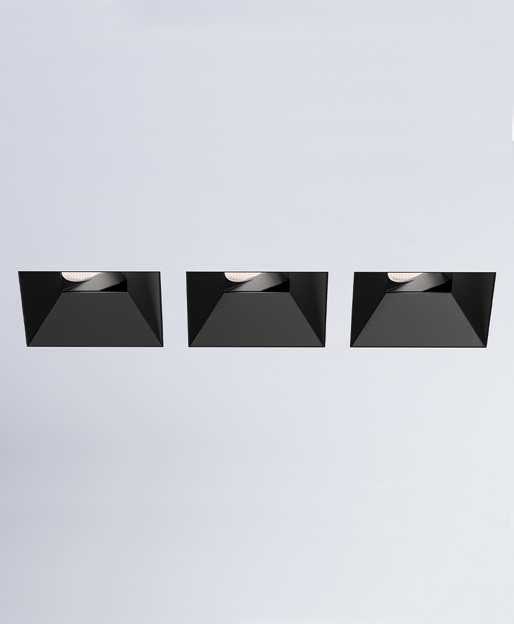 SIGMA 2 Square Trimless Adjustable 3-Light